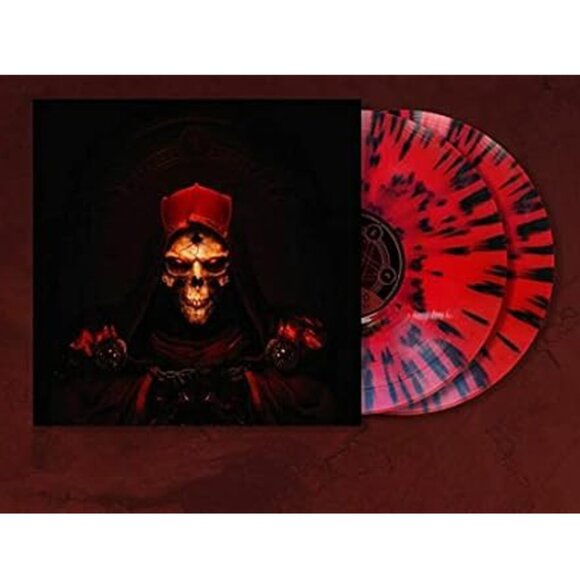 Diablo II 2 Resurrected Record Soundtrack 2 LP Red Black Demon Splatter Vinyl - Picture 2 of 2